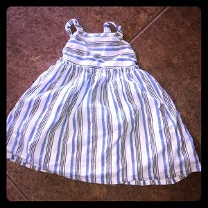 Old navy toddlers girl stripped dress 3t